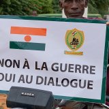 La manifestation intervient au lendemain d'un discours télévisé du nouvel homme fort du Niger, le général Abdourahamane Tiani.